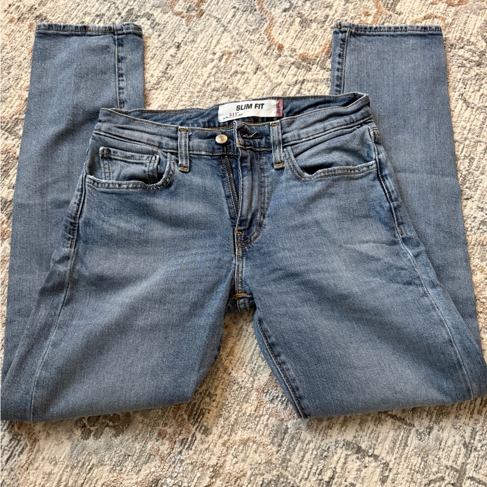 Levi's Slim Fit Denim Jeans - Classic Blue